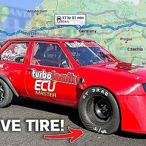 They drove 1,000 miles to GAP EVERYONE (Fastest FWD car in Poland)