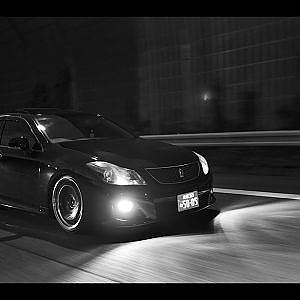 2 TOYOTA CROWN VIPCAR Chace Run - 走行動画 ローリングショット クラウン × 2