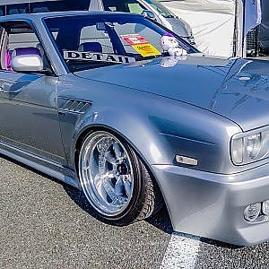 (4K)NISSAN Y32 GLORIA Vipstyle Y32グロリア カスタム スタンスネーション山口 - STANCENATION YAMAGUCHI 2020