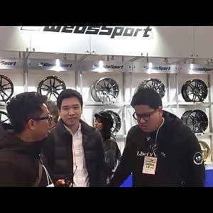 RE-Live : สัมผัส WedsSport รุ่นล่าสุด กับกูรูเรื่องล้อ @ Tokyo Auto Salon 2018
