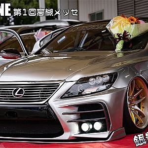 SPARKFINE LEXUS LS Lustre Shadow color painted - スパークファイン レクサスLS 銀影ラスター 全塗装 - 高槻メッセ