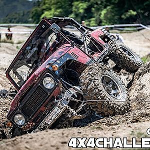 4x4challengecup JAPAN Offroad Landcruiser , Jeep pure sound - 4x4 チャレンジカップ オフロード走行 ランクル ジープ