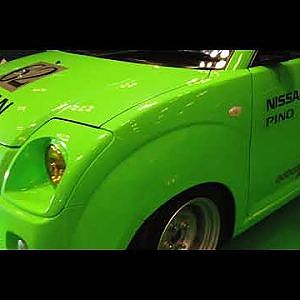 BODY SHOP vivid luster NISSAN PINO custom OAM2022 - おやじーず 日産ピノ カスタム 大阪オートメッセ2022