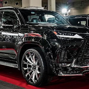 WALD LX600 BLACK BISON  ヴァルド・レクサスLX600 ブラックバイソン カスタム - 大阪モビリティショー