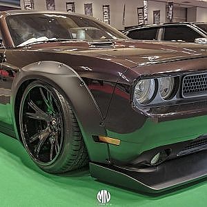 LBWK Dodge Challenger bodykit OAM2022 - ダッジ チャレンジャー エアロ カスタム アメ車 大阪オートメッセ2022