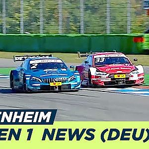 Spektakulärer Zweikampf um die Meisterschaft - DTM Hockenheim Finale 2018