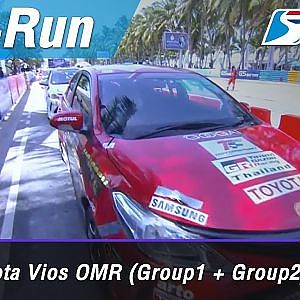 Toyota Vios OMR (Group1 + Group2) (Qualify) : Bangsaen Street Circrit, Thailand