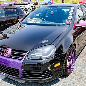 (HD)VORKSWAGEN GOLF modified フォルクスワーゲン・ゴルフカスタム - スーパーカーニバル2017・お台場