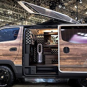 NISSAN CARAVAN MOUNTAIN BASE CONCEPT TAS2022 - 日産 キャラバン NV350 マウンテン ベース コンセプト 東京オートサロン2022