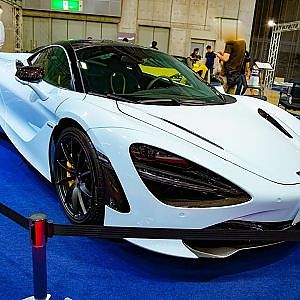 (4K)McLaren 720S Super Series マクラーレン720Sラグジュアリー  - メガスーパーカーモーターショー2018