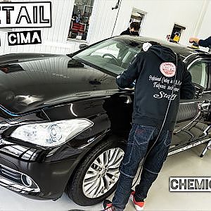 cinematic work - Auto Detailing NISSAN Y51 CIMA Deep Clean Wash , Polish , Coating - シーマ カーディテイリング
