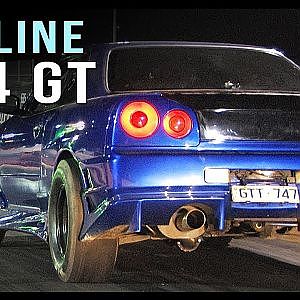 Nissan Skyline R34 GT turbo