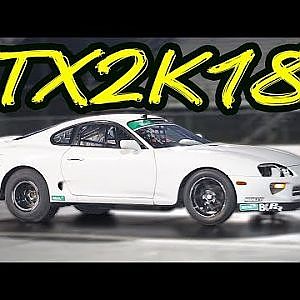 Worlds Fastest WHITE Supra in the LEFT Lane in Texas!