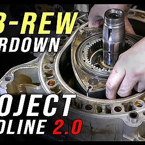 13B-REW rotary engine tear down | Project Redline Ep 18 | fullBOOST