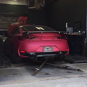 Infiniti Red Alpha Q60 804 WHP!