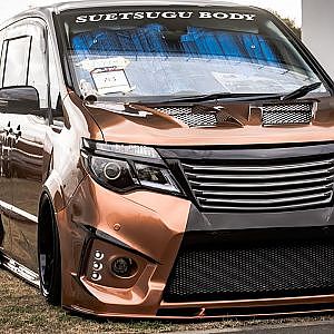 NISSAN SERENA VIPWGON 1BOXCAR  日産 セレナ カスタム VIPワゴン - ドレフェス関西2021