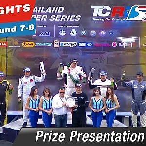 Prize Presentation Thailand Super Car GTC Round 7-8 @Chang International Circuit Buriram