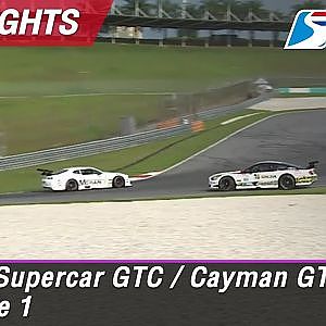Highlights TH Supercar GTC / Cayman GT4 & TA2 Race 1 : Sepang International Circuit Malaysia