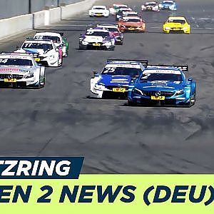 Wehrlein, Wittmann & Paffett auf dem Podium | Rennen 2 Lausitzring - News - DTM Lausitzring 2018