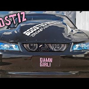 NASTY Twin Turbo Mustang - DAMN GIRL!