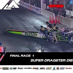 Final Race 1 : Super Dragster Diesel | Souped Up 2019