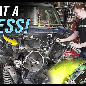 Ford F350 rattle can rebuild part 1 | BACKYARD MECHANICS | fullBOOST