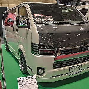 GR8 TOYOTA 200 HIACE Bodykit OAM2022 - 200系 ハイエース カスタム NEW エアロ 大阪オートメッセ2022