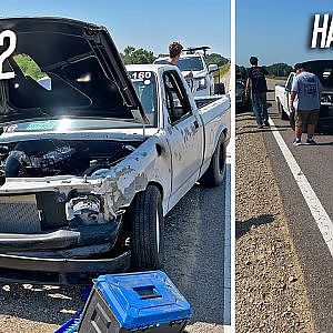 Racers COLLIDE to avoid hitting TRACTOR! (RaceWeek 1.0 Day 2)