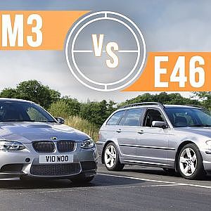 Can A BMW E46 330d Keep Up With An E92 M3 On Track?