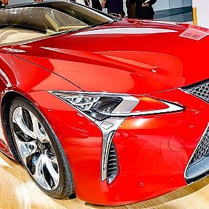(4K)LEXUS LC500 レクサスLC500 - 東京モーターショー2017