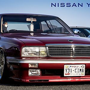 K-BREAK NISSAN Y31 Cima VIPStyle Kブレイク Y31シーマ 旧車VIP - 昭和レトロカー万博2021