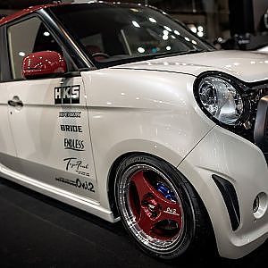 ADVAN RACING HONDA N-ONE ModuloX Oni2 PROGRESSIVE TAS2022 - アドバン エヌワン モデューロX カスタム 東京オートサロン2022