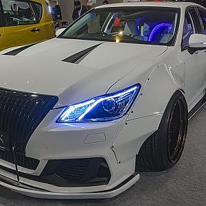 L-TIDE TOYOTA CROWN AWS210 VIPCAR エルティード 21クラウン カスタム - TAS2023 東京オートサロン2023