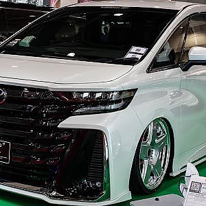AIMGAIN VIP SPORT 40VELLFIRE bodykit TAHA40W OAM2024 - エイムゲイン 40ヴェルファイア エアロ 大阪オートメッセ2024