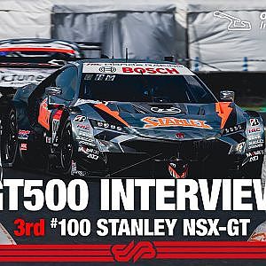 【Rd.1予選3位インタビュー/GT500】山本 尚貴 牧野 任祐 / #100 STANLEY NSX-GT / 2022 SUPER GT Rd.1 OKAYAMA