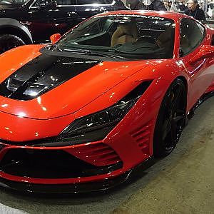 SVR＆Auto Veloce SVR-F8 Ver.2 - フェラーリ F8 カスタム 東京オートサロン2024