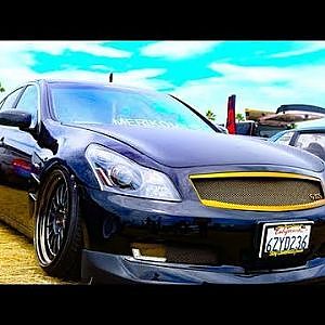 (HD)INFINITI G35S modified インフィニティG35S スカイラインセダン - スタンスネイション大阪2017
