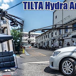 TILTA Hydra Arm Mini work Demonstration - car mount camera crane system