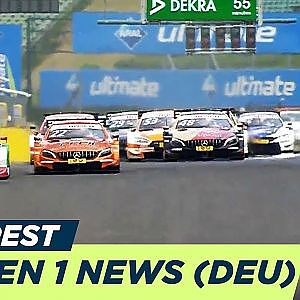 BMW verpasst die Top 10 - News Rennen 1 - DTM Budapest 2018