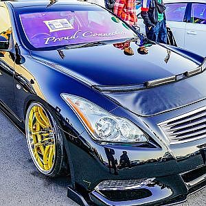 (4K)NISSAN V36 SKYLINE Coupe typeS JDM スカイライン V36クーペ タイプS スタンスネーション群馬 - STANCENATION GUNMA 2020