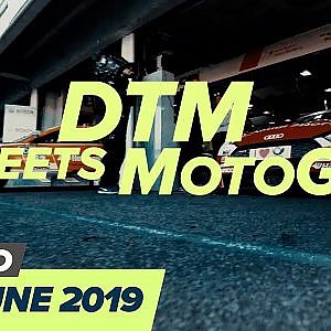 DTM meets MotoGP in Misano with guest driver Dovizioso!