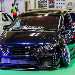 NBT HONDA BLACK ODYSSEY RB3 OAM2022 - ホンダ 黒 オデッセイ カスタム 大阪オートメッセ2022