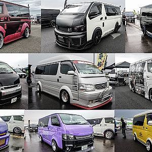 SBM 2023 HIACE 36 STYLE BOX MEETING - スタイルボックスミーティング2023 愛知 36台のハイエースと箱車