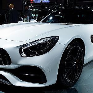 (4K)Mercedes-AMG GT メルセデスAMG GT - 大阪モーターショー2017