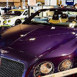 (HD)Bentley Continental GT V8 S Convertible ベントレーコンチネンタルGT V8 Sコンバーチブル - 名古屋モーターショー2017