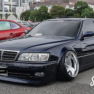 NISSAN Y33 CIMA VIPCAR DemonCamber 33シーマ VIPカー - STANCENATION TOKYO 2022