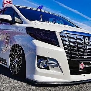 (4K)K-BREAK TOYOTA 30 ALPHARD modified Kブレイク30系アルファードカスタム - スーパーカーニバル2017