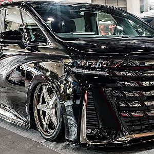 ROHAN TOYOTA 40 VELLFIRE modified 新型 40系ヴェルファイア カスタム- 大阪モビリティショー