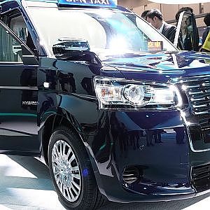 (4K)TOYOTA JPN TAXI LPG for TOKYO OLINPIC トヨタ次世代タクシー・ジャパンタクシー - 東京モーターショー2017
