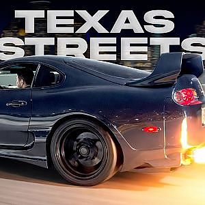 Hundreds of Racers INVADE Houston's Streets (Texas Streets "Evade" 2016)